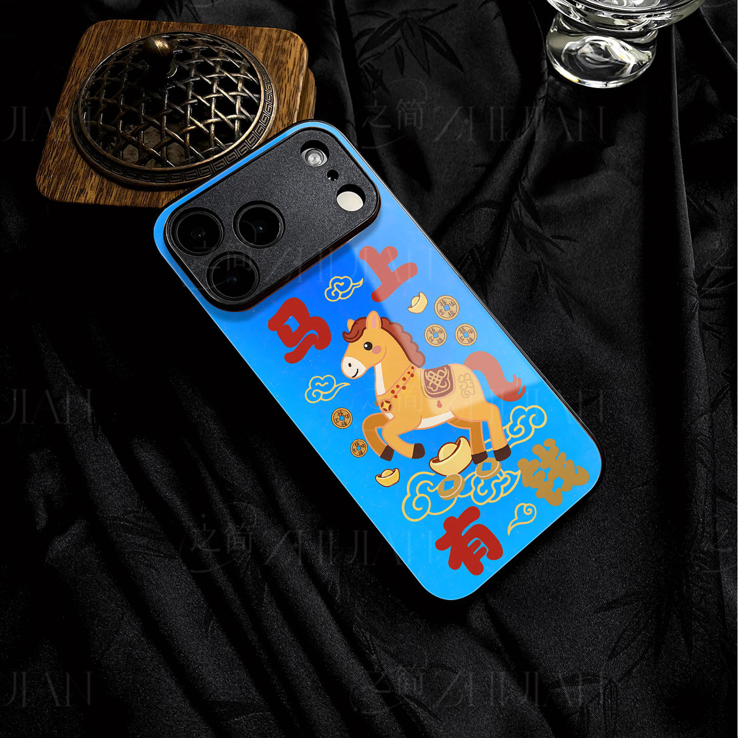 苹果17promax新年马上有钱玻璃手机壳马年新年祝福有钱适用苹果华为mate80proP70PROMATE70PRO+NOVA13PRO,3C数码配件,手机保护套/壳,淘宝优惠券,粉丝福利购,淘宝优惠卷