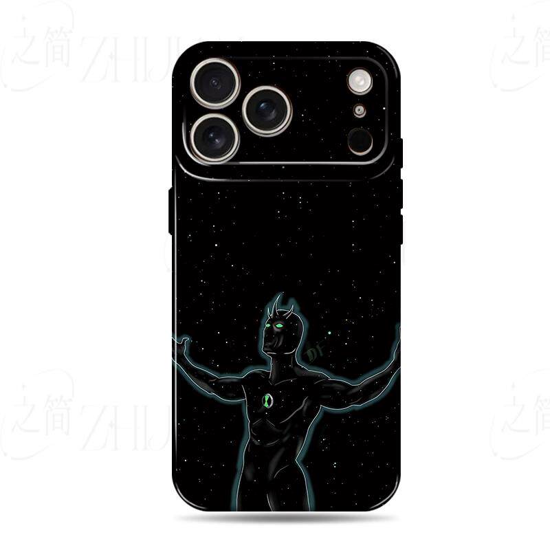 星空外星英雄磨砂磁吸手机壳大孔亮面硬壳适用苹果iphone18promax华为PURAXVIEW荣耀200Pro小米CIVI4PRO