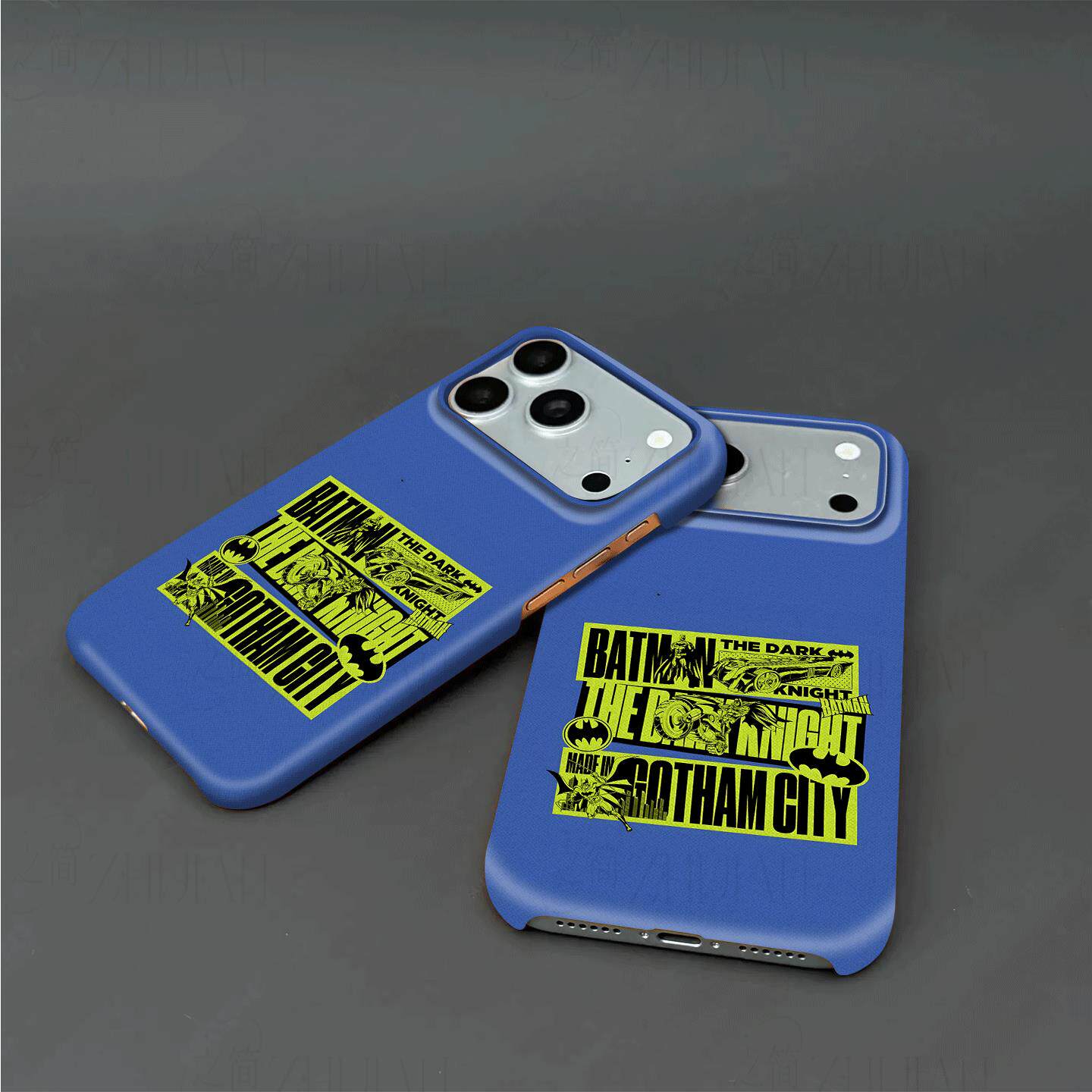蝙蝠侠主题图硬壳磨砂磁吸手机壳适用苹果iphone17promax华为P70ULTRA小米14proMATE60PROP80ULTRA