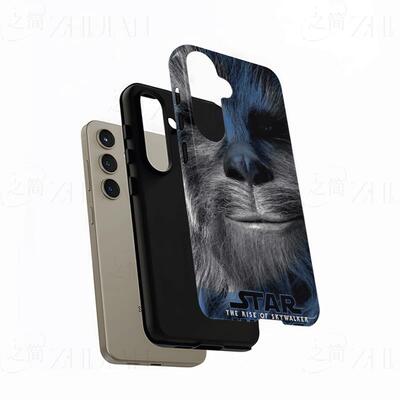 星战楚巴卡磨砂磁吸手机壳大孔亮面硬壳适用苹果iphone18promax华为PURAXVIEW华为NOVA12PRO荣耀70PRO