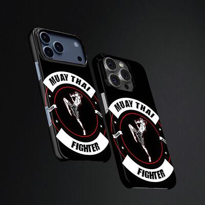 泰拳格斗徽章硬壳磨砂磁吸手机壳适用苹果iphone17promax华为三星S25PLUSOPPOFINDX9PRO荣耀MAGIC7PROFINDX8P