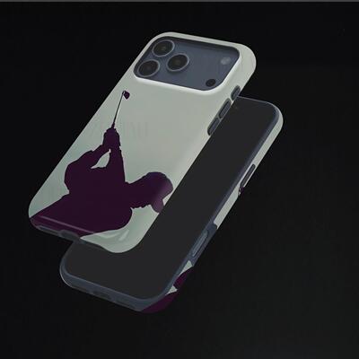 高尔夫挥杆硬壳磨砂磁吸手机壳适用苹果iphone17promax华为荣耀MAGIC7PRO荣耀500pro三星S25ULTRAP70ULTRA