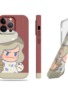 苹果17promax怒宝萌宠菲林情侣手机壳适用苹果华为P60ARTvivos50promini荣耀畅玩70PLUS红米K70EVIVOS30PROMI