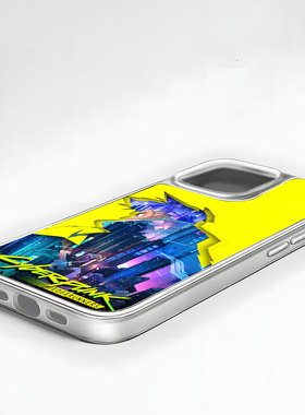 赛博朋克都市手机壳大孔电镀黑框碳纤纹二合一磁吸适用苹果17promax华为PURA70PROPLUSPURA80PROPLUSPURA70UL