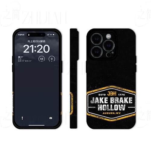 JBH复古徽章磨砂磁吸手机壳大孔亮面硬壳适用苹果iphone18promax华为PURAXVIEWVIVOY300PROOPPORENO15C