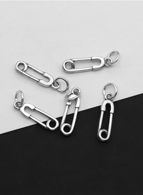 情侣925纯银小众吊坠胸针别针