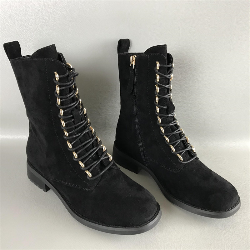 34码MIO/米奥女靴正品清仓撤柜秋冬交叉绑带欧美风马丁靴低跟百搭,女鞋,马丁靴,淘宝优惠券,粉丝福利购,淘宝优惠卷