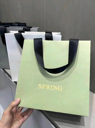 无腰线纸袋免费设计打样印刷包装Paper bag design printing