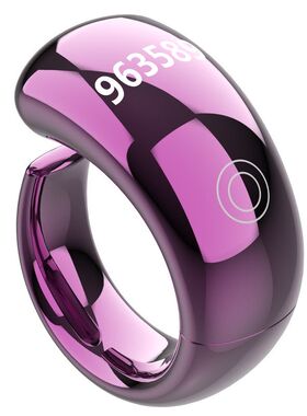 念数计数器跨境智能指环 触摸计数器  OLED液晶屏数显 戒指计数