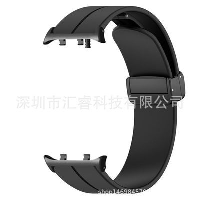 适用于 华为血压手表Watch D2  磁吸折叠扣 硅胶表带