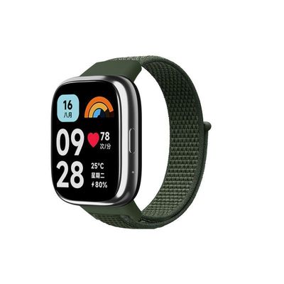 适用Redmi watch3 active表带红米Redmi watch3 lite尼龙回环表带