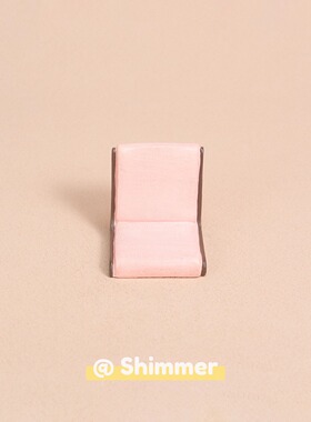 粉色迷你椅树脂桌面摆件