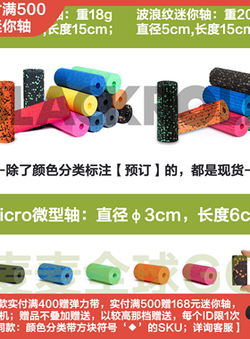 BLACKROLL迷你MINI便携泡沫滚轴 足底筋膜跟腱放松 微型MICRO脸部