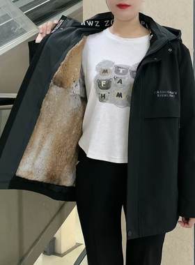 男士短款派克服可拆卸内胆