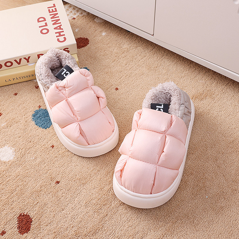 月子鞋棉拖鞋女士冬季室内家居2024新款厚底冬款情侣包跟棉鞋男冬,女鞋,棉鞋,淘宝优惠券,粉丝福利购,淘宝优惠卷