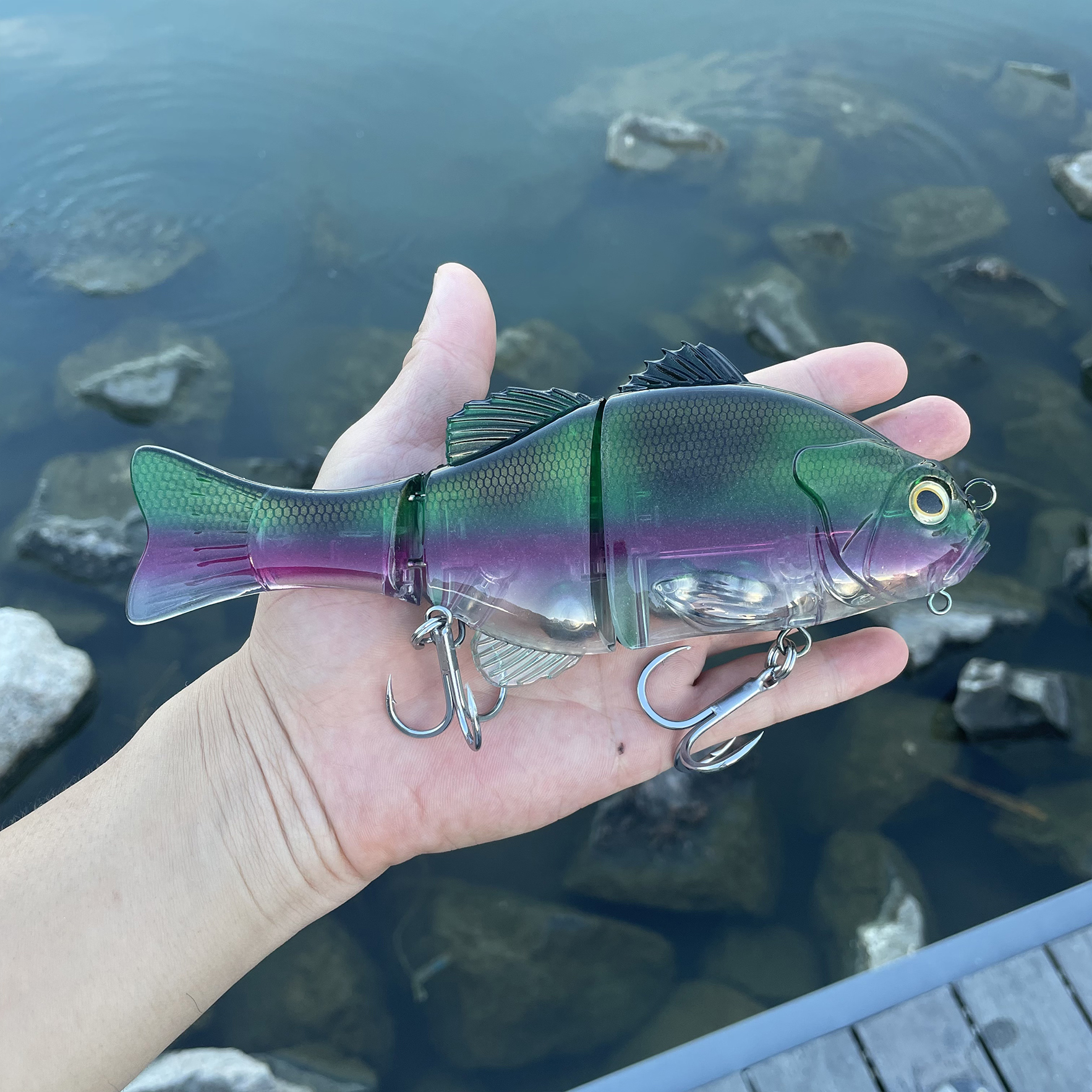 颂泰远投仿生多节三节沉水路亚饵