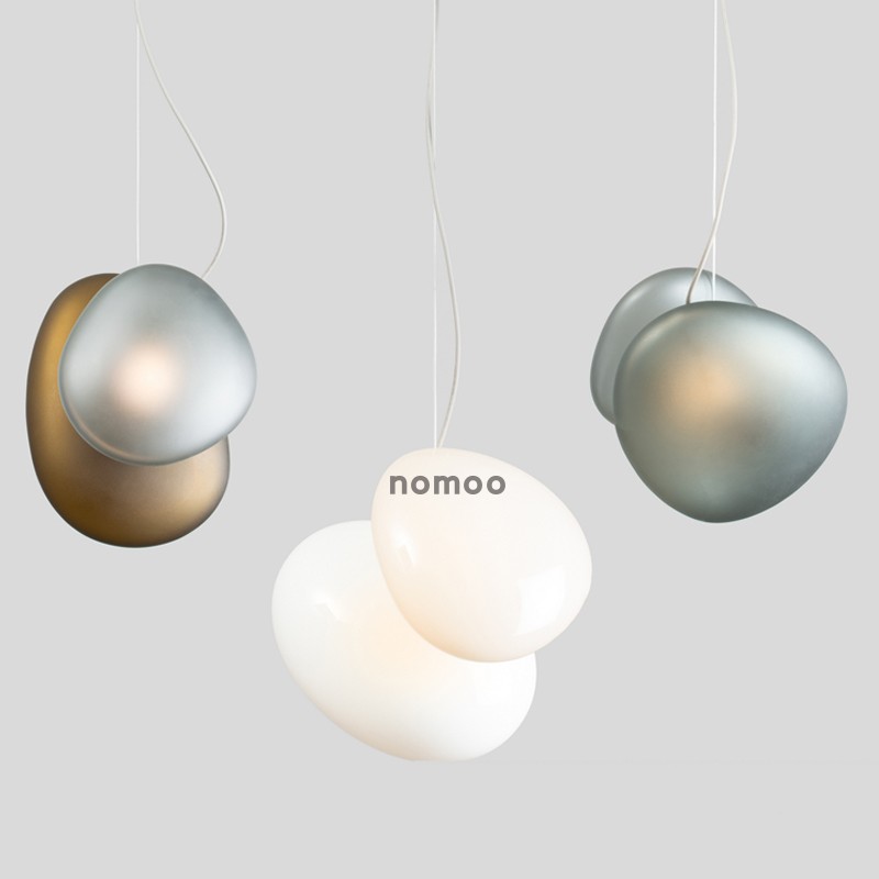 异形艺术彩色玻璃设计师灯饰