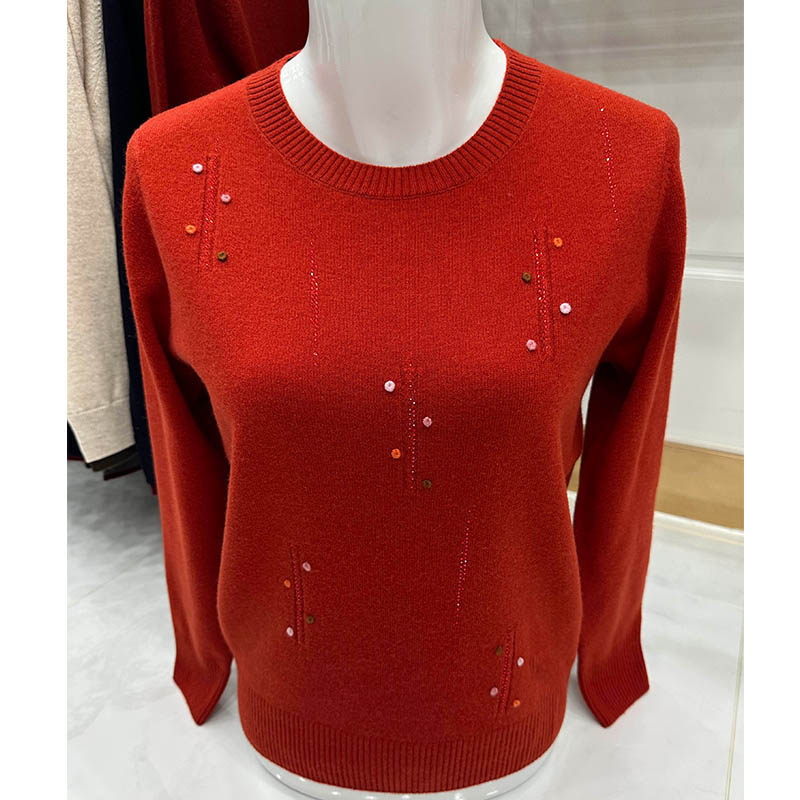 中老年妈妈洋气小衫秋装2025新款上衣针织打底衫望羽凤凰女羊毛衫,女装/女士精品,中老年女装,淘宝优惠券,粉丝福利购,淘宝优惠卷