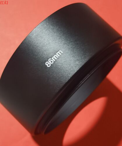 中长焦金属遮光罩86mm直筒式95mm