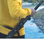 背带 武士居合刀木刀带鞘 皮带腰挂 刀剑腰带 刀剑挂 武士训练