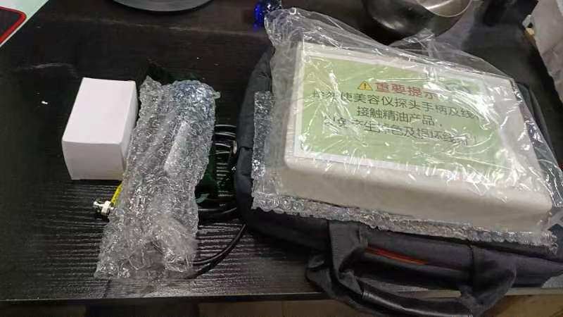 送视频全新尚赫单机超声波美容仪带手法 TBS美容仪