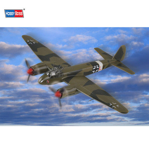 文华模型 小号手HOBBYBOSS 1/72 德国JU88战斗机 80297 简易拼装