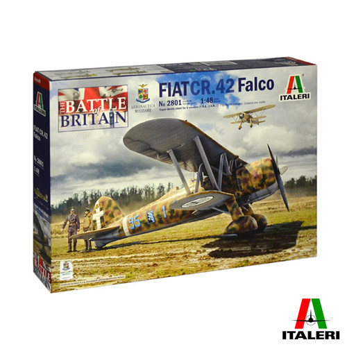 文华 伊达雷利 1/48  菲亚特 CR42 Falco 双翼战斗机  2801