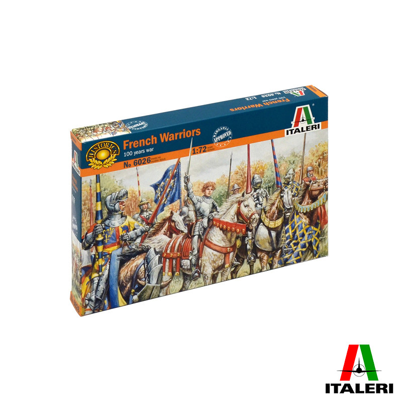 文华模型 伊达雷利 1/72 百年战争-法国战士 6026 拼装模型
