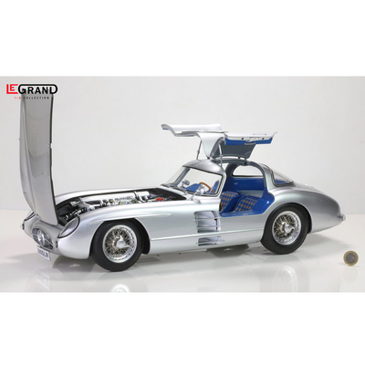 文华 LEGRAND 1/8 合金拼装 Mercedes奔驰经典鸥翼门跑车 300SLR