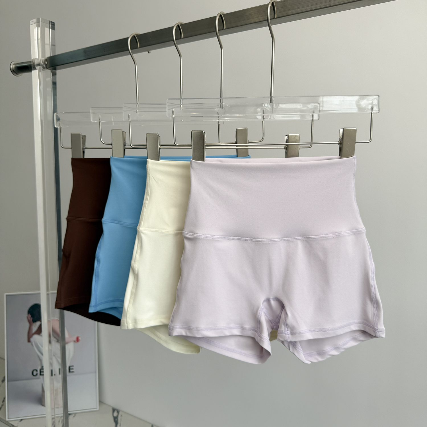 运动短裤女夏季无尴尬线外穿速干