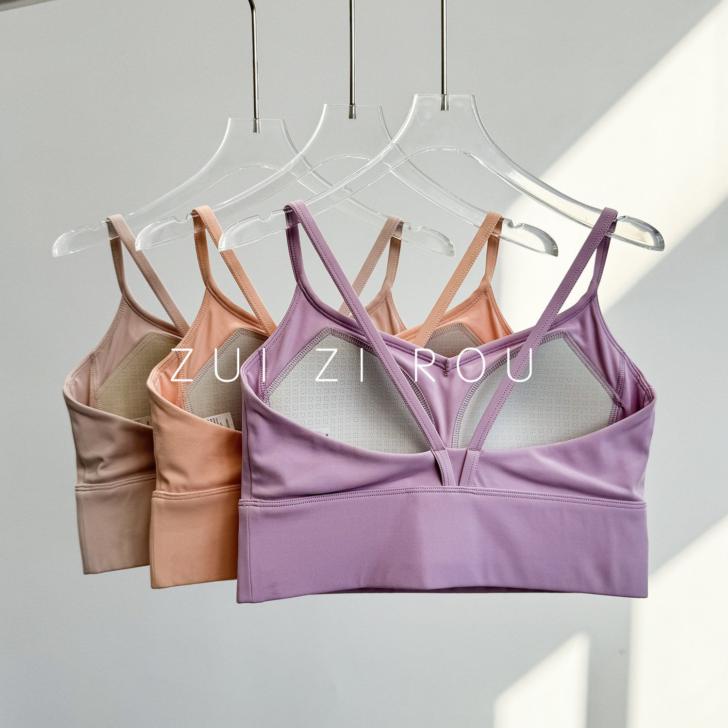 专业瑜伽文胸女性感美背健身背心带胸垫防震聚拢外穿跑步运动内衣,运动服/休闲服装,运动文胸,淘宝优惠券,粉丝福利购,淘宝优惠卷