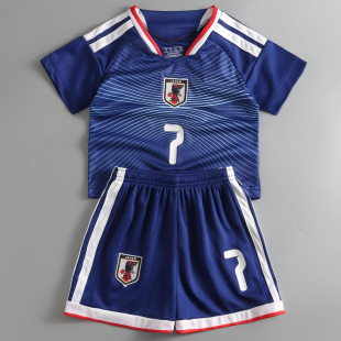 2026世界杯国家队日本队儿童足球服套装夏装短袖运动套装训练服
