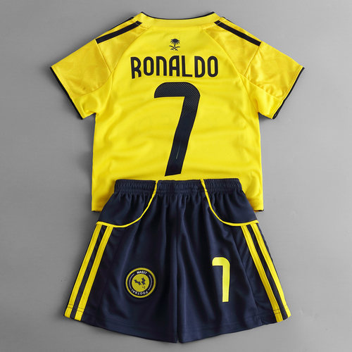 25-26赛季利雅得C罗球衣儿童