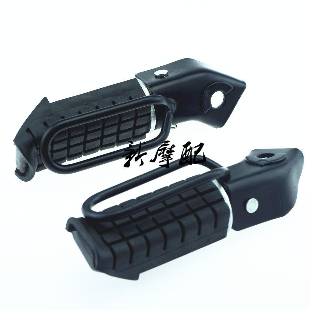 摩托车配件适用本田王cbt125春兰豹后脚踏脚蹬总成后踏脚搁脚踏板