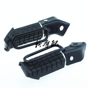 摩托车配件适用本田王CBT125春兰豹后脚踏脚蹬总成后踏脚搁脚踏板