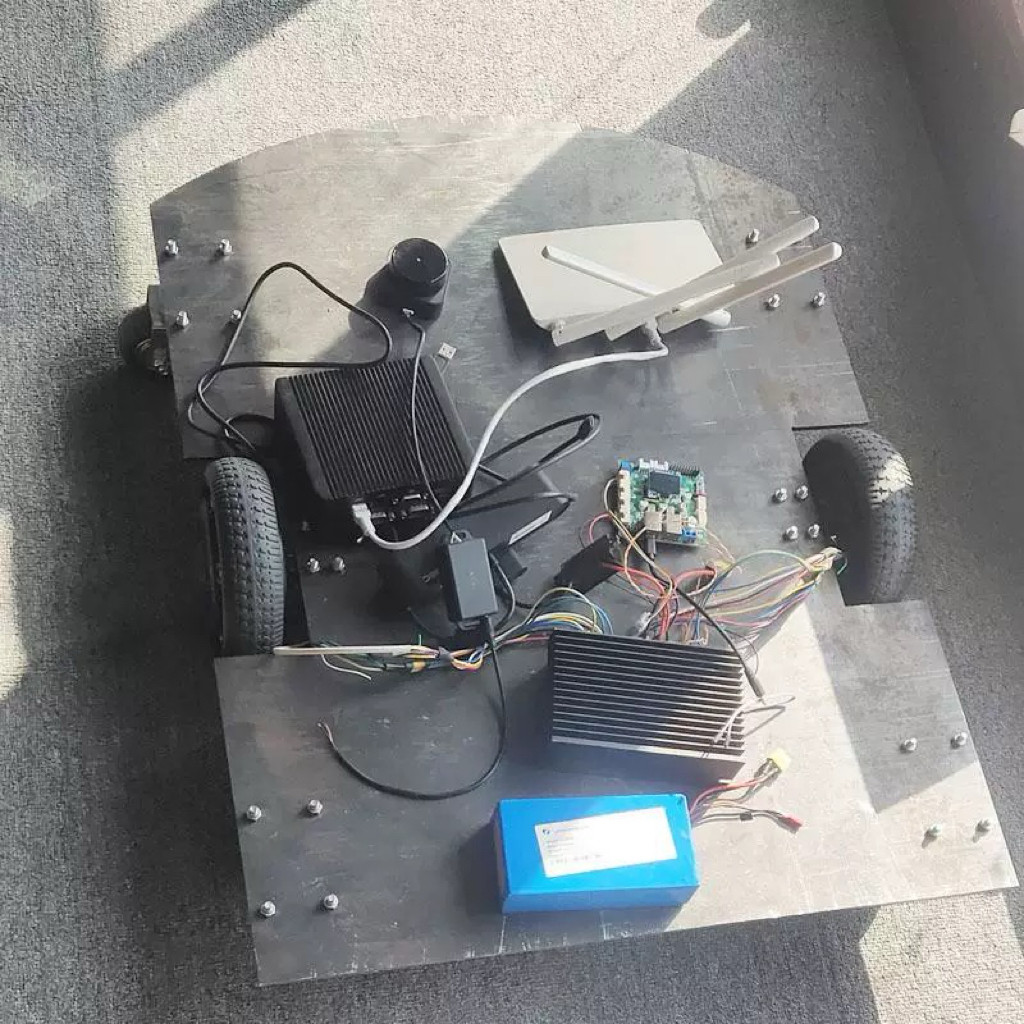 AGV智能搬运小车底盘代加工定制智能遥控小车机器人底盘切割组装