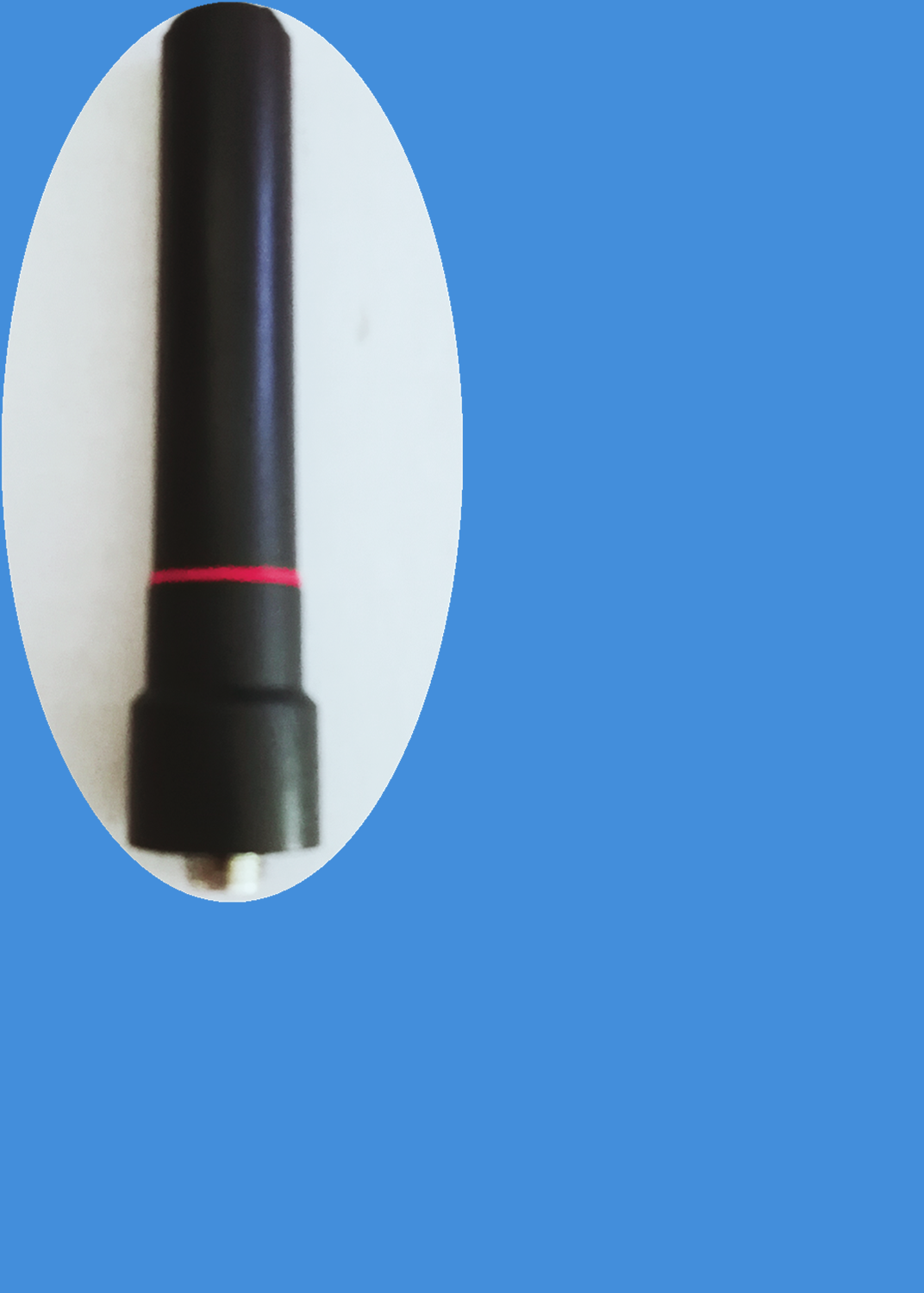 对讲机通用天线适配K头400-480MHZ高增益短天线