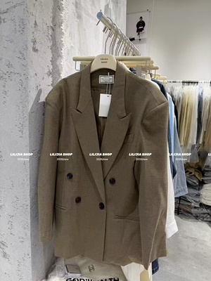 MIDO家 2026春季新款韩版时尚百搭显瘦廓形高级感宽松西装外套