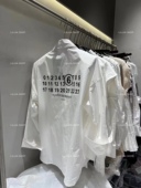 MIDO家 2026春夏别致独特宽松上衣小众高级感洋气Polo领白色衬衫