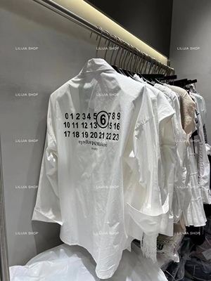 长袖高级感白色衬衫上衣小众宽松