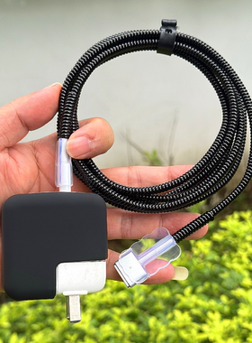 苹果M5 M3 M4 30W 70W充电器壳MacBook pro笔记本Air数据线保护套