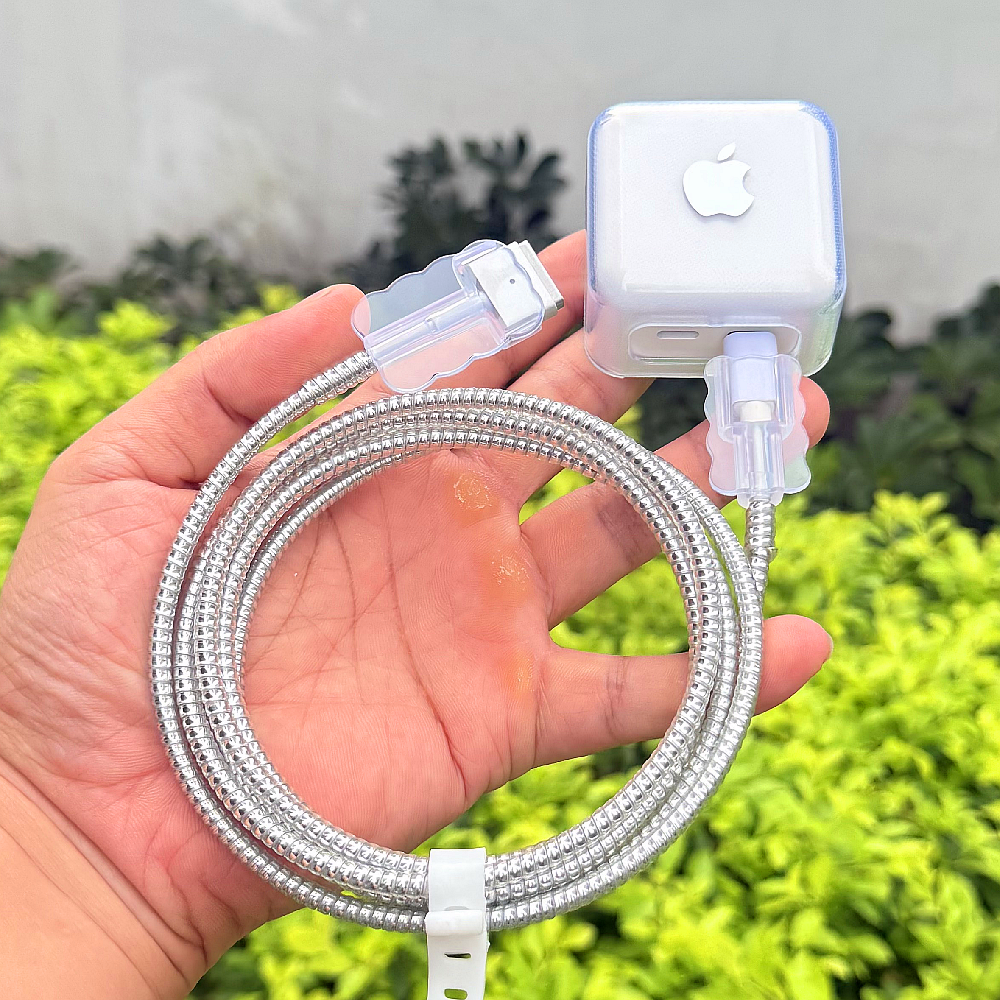 苹果MacBook Air笔记本35W 30W电源外壳M2 M3 M4保护套数据线绕绳