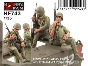 Hobby Fan 戰鷹 1/35 HF743 越戰南越軍 M113 ACAV (Set.B) 2人型