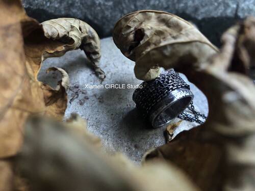 小众独立设计暗黑不规则吊坠项链