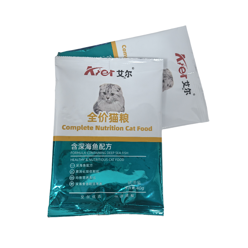 艾全价猫粮试吃装通用型深海鱼