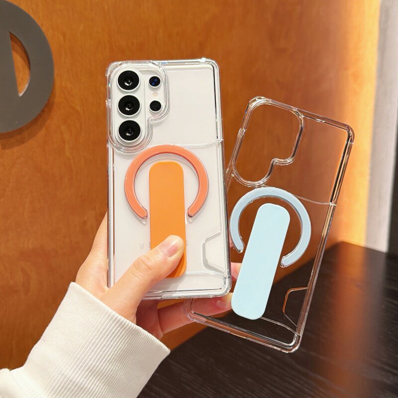 适用三星S26Ultra手机壳磁吸指环插卡防摔s25u腕带指环支架Galaxy s24plus高级女个性S26+男全包超薄后壳新