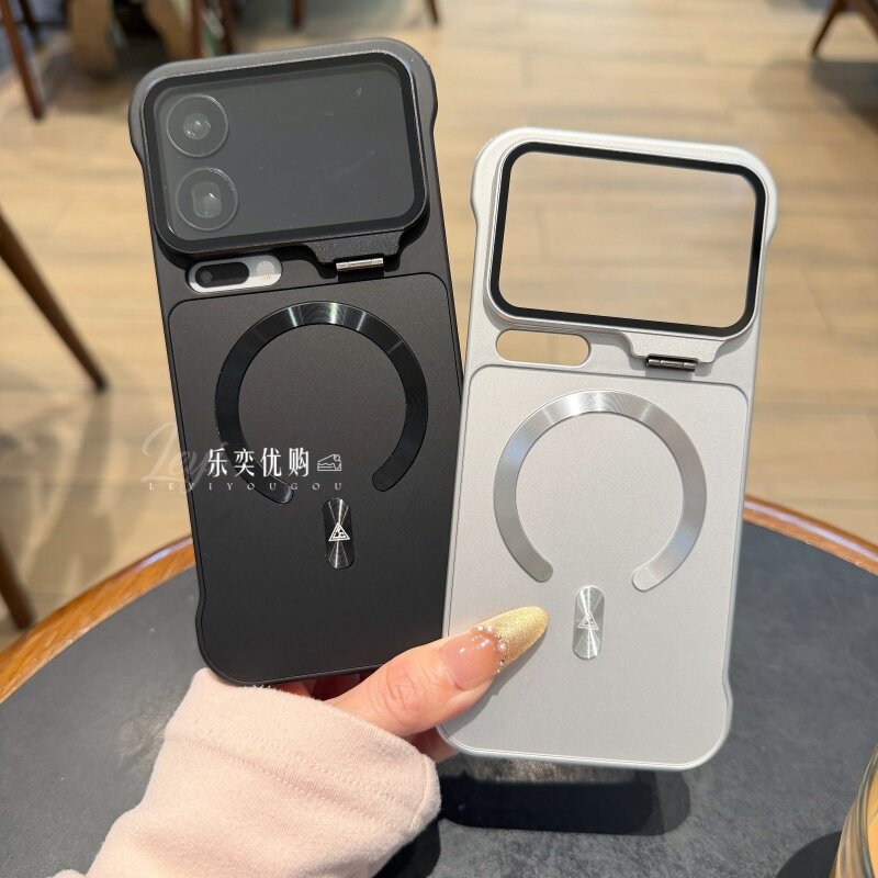 适用小米17ProMax手机壳气囊防摔新款镜头全包带支架xiaomi无边框17pro保护套K90硅胶女外壳男半包磁吸ultra