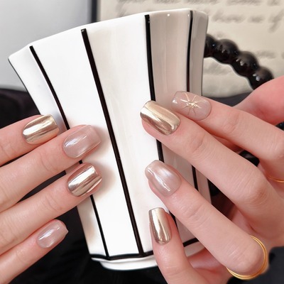 AuraNail星芒猫眼纯手工穿戴甲