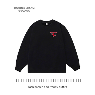 卫衣套头男 Clan队服游戏CSGO比赛上衣圆领长袖 反恐精英战队 Faze