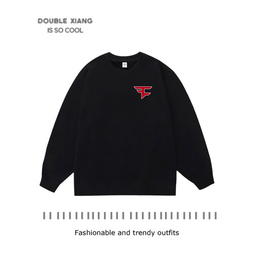 反恐精英战队Faze圆领长袖卫衣